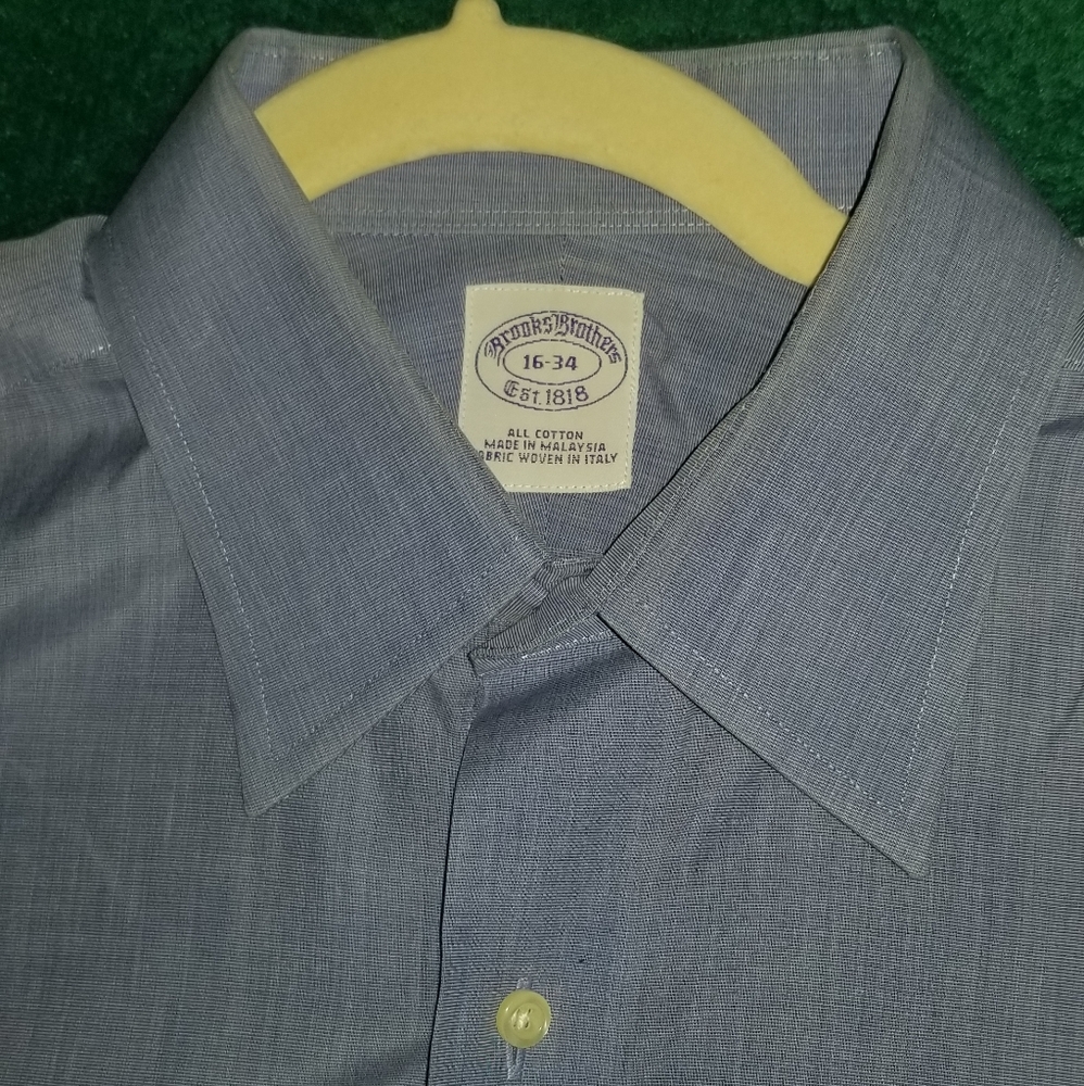 Brook Brothers button up 16x34